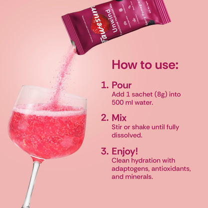 Berry Pomegranate Unwind Hydration Mix | Pack of 10