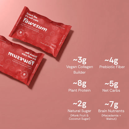 White Chocolate Raspberry - Collagen Builder & Protein Bites