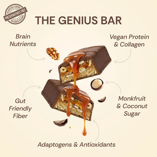 Chocolate Caramel - Collagen & Protein Bites | Pack of 10