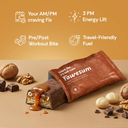 Chocolate Caramel - Collagen & Protein Bites | Pack of 10
