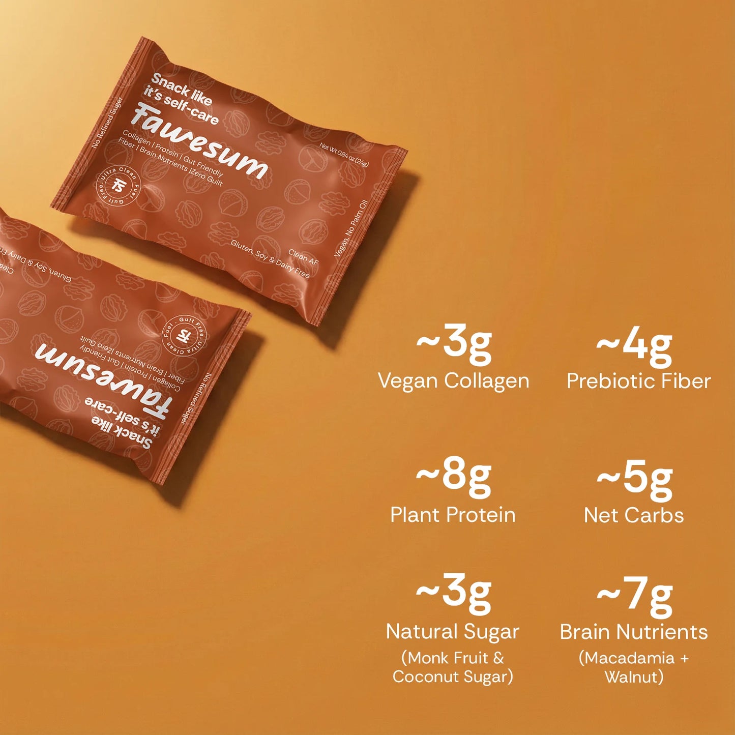 Chocolate Caramel - Collagen & Protein Bites | Pack of 10