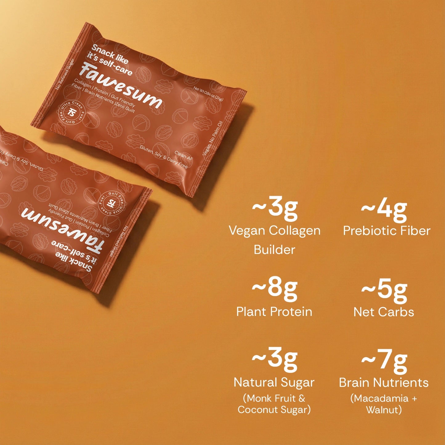 Chocolate Caramel - Collagen Builder & Protein Bites | Pack of 10