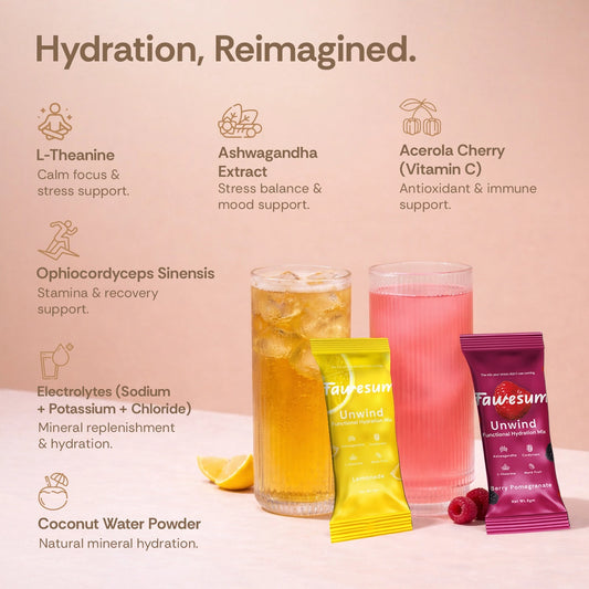 Lemonade & Berry Pomegranate Unwind Hydration Mix | Variety Pack of 10