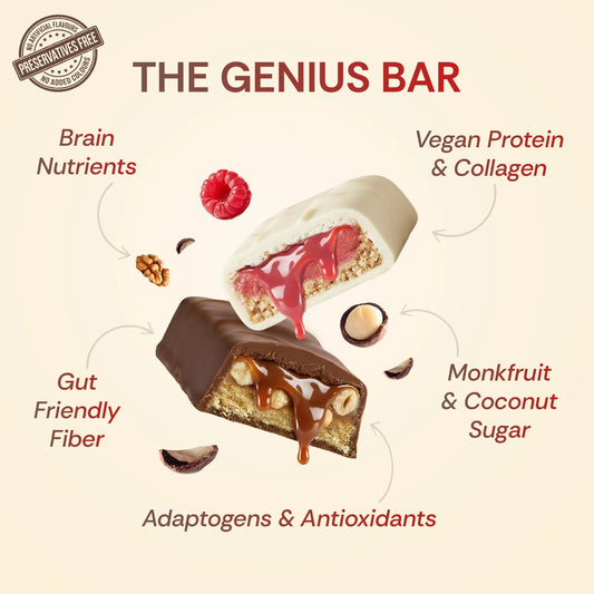 Chocolate Caramel & Raspberry - Collagen & Protein Bites | Variety Pack of 10